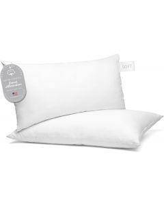 Digital Decor 100% Cotton Fabric Luxury Hotel Pillows King Cotton Digital Hypoallergenic Set of 2
