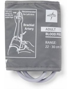 Medline Elite Adult Replacement Upper Arm Cuff for Digital Blood Pressure Monitor Digital 30 cm