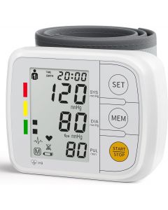 GUAEVER Wrist Blood Pressure Monitors for 2x120, Bundle of 2