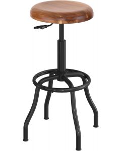 Seville Classics Modern Ergonomic Pneumatic Height Adjustable 360-Degree Swivel Wood