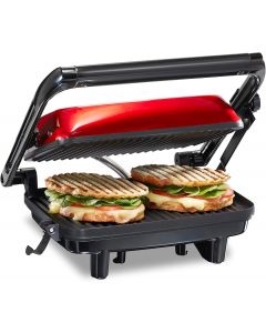 Hamilton Beach Panini Press Sandwich Maker &amp; Electric Indoor Grill Nonstick Electric