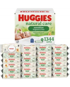 [Special Order Delivered by May 7, 2026] Huggies Natural Care Sensitive Baby Wipes Hypoallergenic