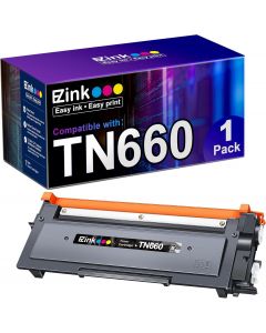 E-Z Ink TN660 Toner Cartridge Compatible for Brother TN660 TN630, Bundle of 2