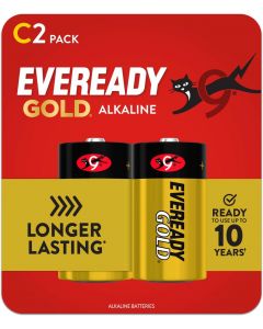 EVEREADY Envirofit Energizer C2 EVEREADY Alkaline Battery Pack of 1, 2 Count, Bundle of 3