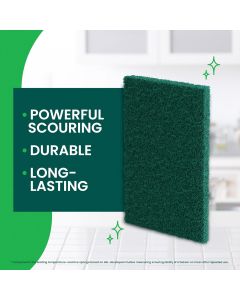 Scotch-Brite Heavy Duty Scouring Pad Heavy Duty 3 Pack, Bundle of 7