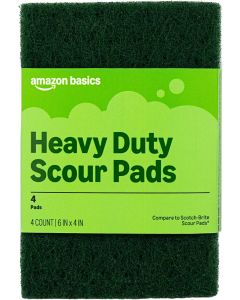 Visit the Store Heavy Duty Scour Pads Heavy Duty Pack of 1, 4 Count, Bundle of 10