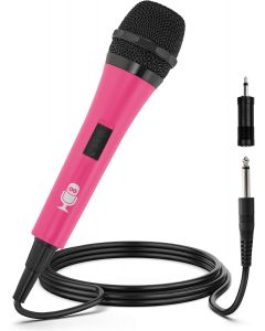 Singing Machine Wired Microphone for Karaoke, Bundle of 3