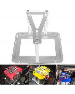 Bonbo Universal Battery Tray Hold Down Trunk Battery Relocation Aluminum