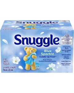 Snuggle Fabric Softener Dryer Sheets 230 Count, Bundle of 4