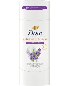Dove Advanced Care Antiperspirant Deodorant Stick Lavender Fresh for 2.6 oz, Bundle of 5