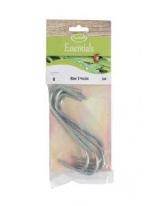 4PK STEEL S HOOK (Each)