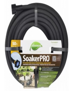 50 ft. Black Rubber Soaker Hose (Each)