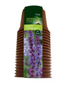 9CM REPL SEED & CUTTN RND POT (Each)