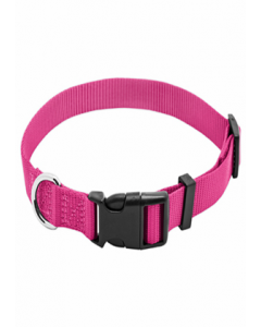 Pink 16 in. Adjustable Nylon Collar (Each)