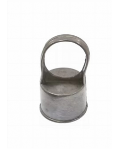 2 in. X 1-5/8 in. Galvanized Chain Link Loop Cap (Each)