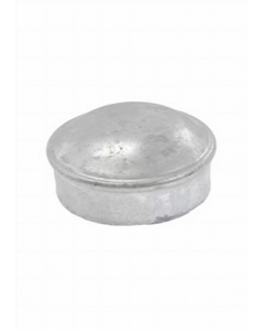 3 in. Galvanized Chain Link Dome Cap (Each)