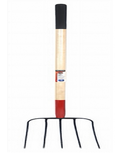 Manure Fork With Wood Handle 1 pc. (Each)