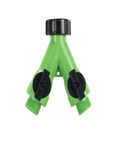 3/4 in. Green Plastic Wye Hose Connector (Each)