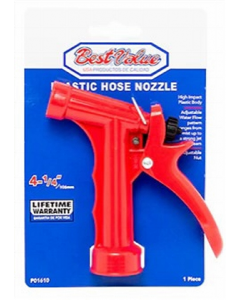 4-1/4 in Red Plastic Adjustable Spray Nozzle (Each)