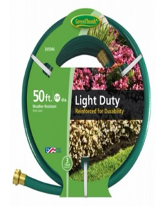 50 ft. Green Nylon Reinforced Garden Hose (Each)