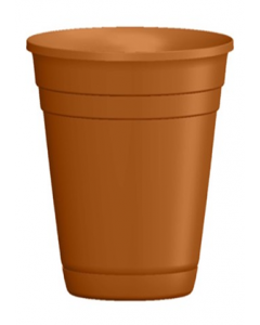 10 in. Terra Cotta Plastic Planter (Each)