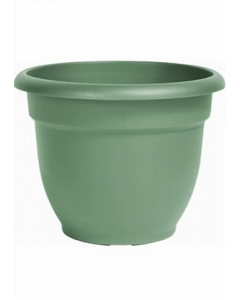 6 in. Green Plastic Planter (Each)