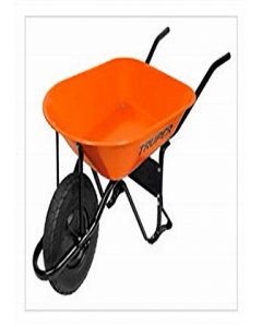 4.5 cuft. Steel Wheel Barrow with solid wheel (Each)