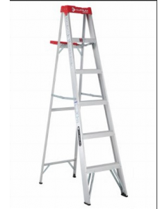 6ft Aluminum Ladder Step #708-06 (Each)