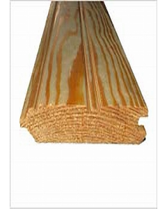 1 in. x 8 in. x 16 ft. Groove and Tongue Pine (Each)