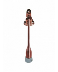 5-5/16 in. Antique Copper Finish Drop Down Door Stop (Each)