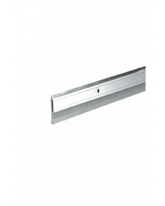 2 in. X 36 in. Silver Finish Aluminium Door With Flexible Vinyl Base (Each)
