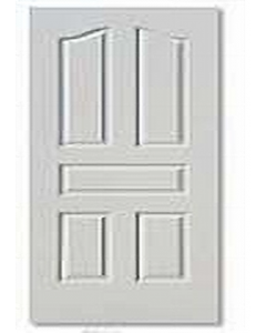36 in. x 80 in.  HG White Moulded Door (Each)