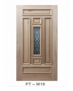 36 in. X 80 in. Solid Okoume Entrance Door (Each)