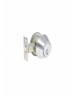 Chrome Double Cylinder Door Lock C17685 (Each)