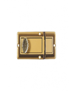 Bronze Cylinder Single Square Night Latch Lock C17960 (Each)