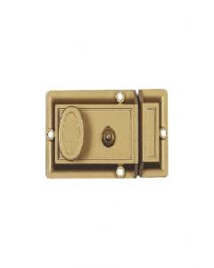 Bronze Cylinder Single Diagonal Night Latch Lock C17965 (Each)