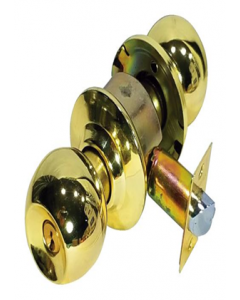 Brass Plated Entry Door Lock C171100 (Each)