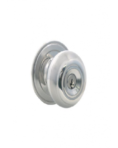 Satin&Chrome Steel Entry Door Lock C171404 (Each)