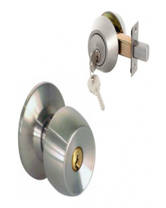 Stainless Steel Combo Single Entry Door Lock C17690 (Each)