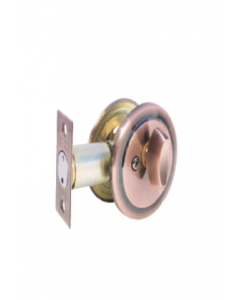 Antique Copper Deadbolt Single Cylinder Entry Door Lock C17630 (Each)