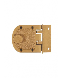 Brass Plated Deadbolt Single Cylinder Entry Door Lock C17950 (Each)