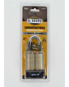 50 mm. Padlock BRL0050 (Each)