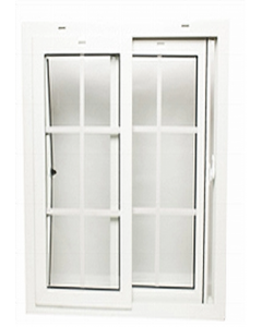 36 in. x 48 in.  White UPVC Sliding Window with Insect Screen (Each)