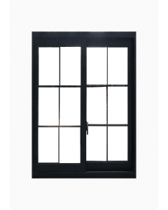 48 in. X 60 in. Black UPVC Sliding Window (Each)