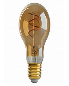4.5-Watt A19 Spiral Amber LED Bulb (Each)