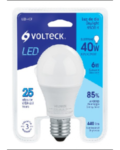 6-Watt A19 Led Lamp  Day Light (Each)