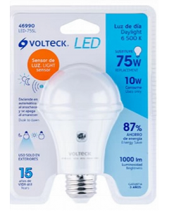 10-Watt LED Sensor Bulb (Each)