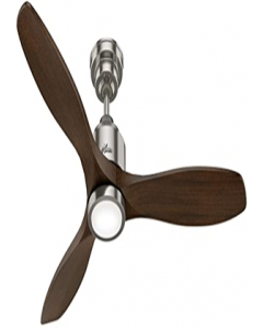 52 in. Brushed Nickle Melbourne LED Ceiling Fan with Remote (Each)
