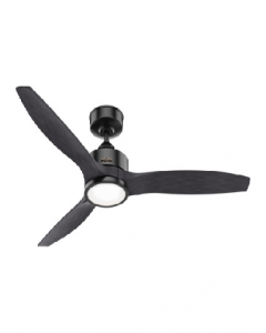 52 in. Black Park View LED Ceiling Fan with Remote (Each)