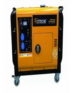 110/220-V 5-Kilowatt Silent Diesel Generator On Wheels (Each)